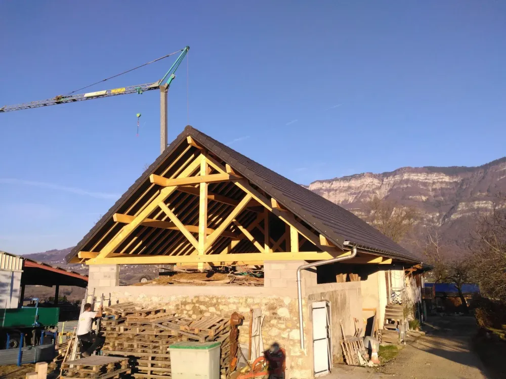 Rénovation de charpente à Le Bourget-du-Lac