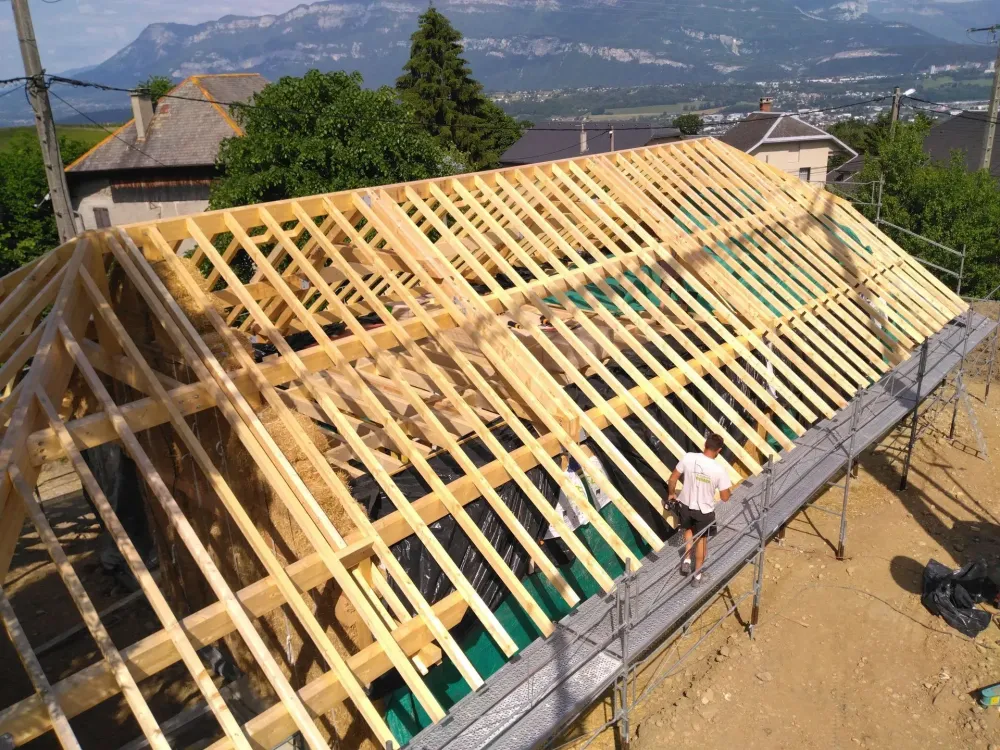Charpente à Le Bourget-du-Lac
